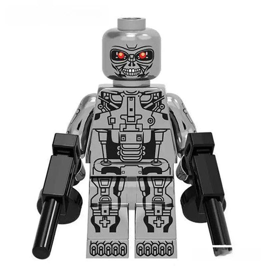  Terminator T-800 Lego Minifigure Chrome Edition -  ToylandEU™