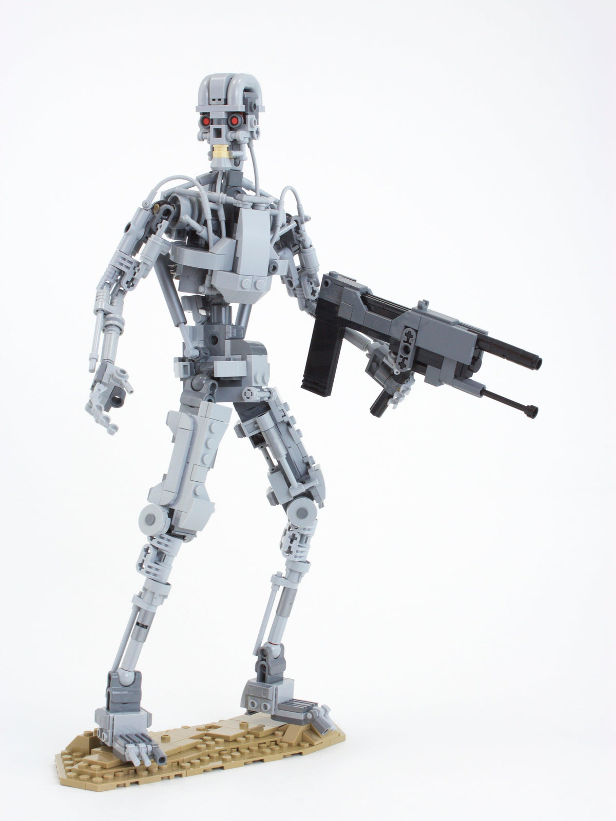 Terminator T-800 Custom MOC | Display | Toylandeu™