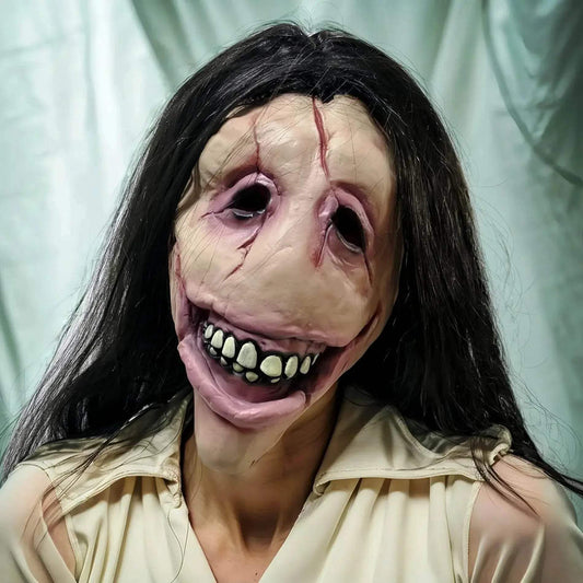  Terrifying 3D Latex Slit Mouth Mask Toyland EU -  ToylandEU™