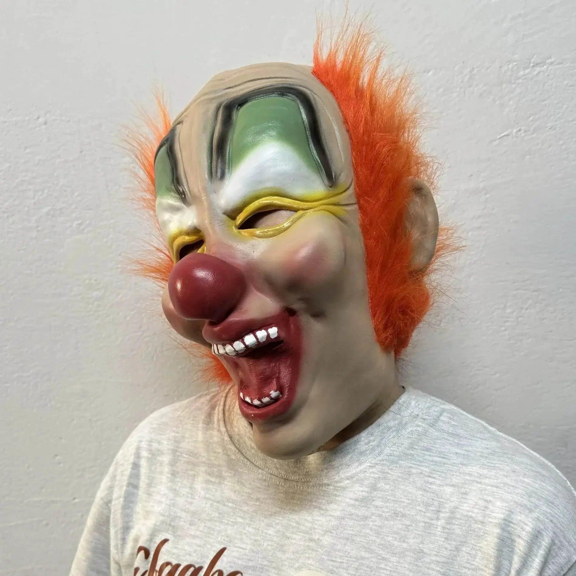  Terrifying Clown Latex Mask Full Face Toyland EU -  ToylandEU™