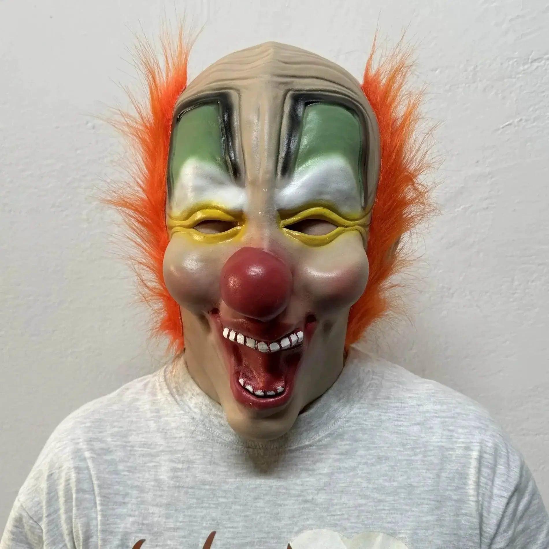  Terrifying Clown Latex Mask Full Face Toyland EU -  ToylandEU™