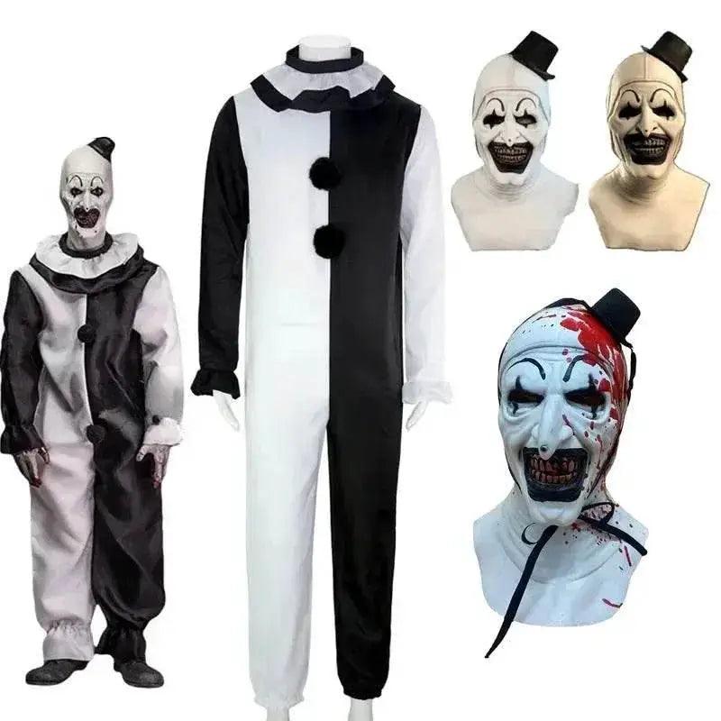  Terrifying Clown Mask Adult Latex Hat Toyland EU -  ToylandEU™