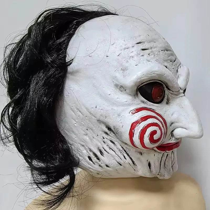 Terrifying Cosplay Mask Jigsaw Latex Helmet For Adults - ToylandEU