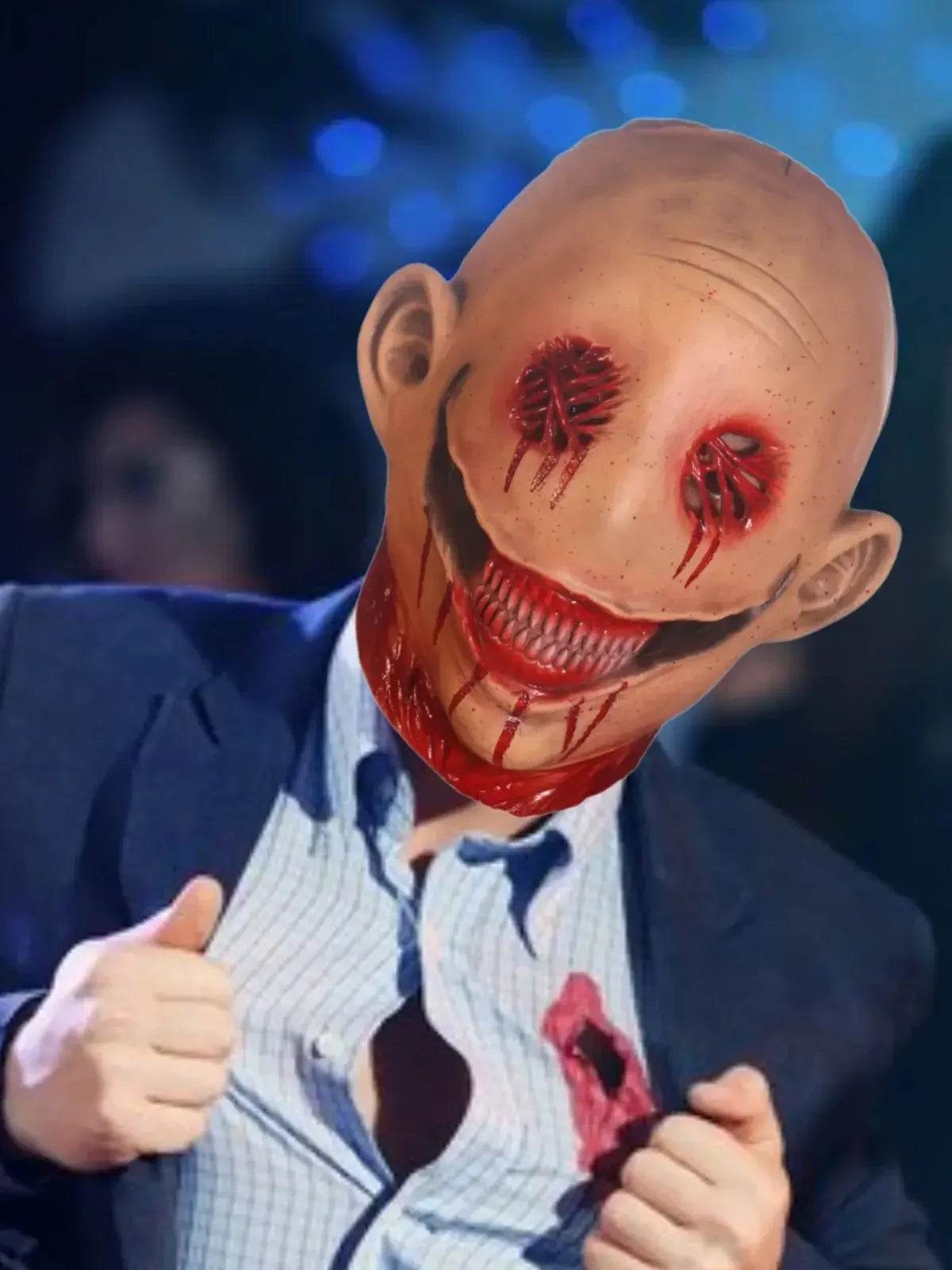 Terrifying Halloween Mask Latex Zombie Full Head For Adults - ToylandEU