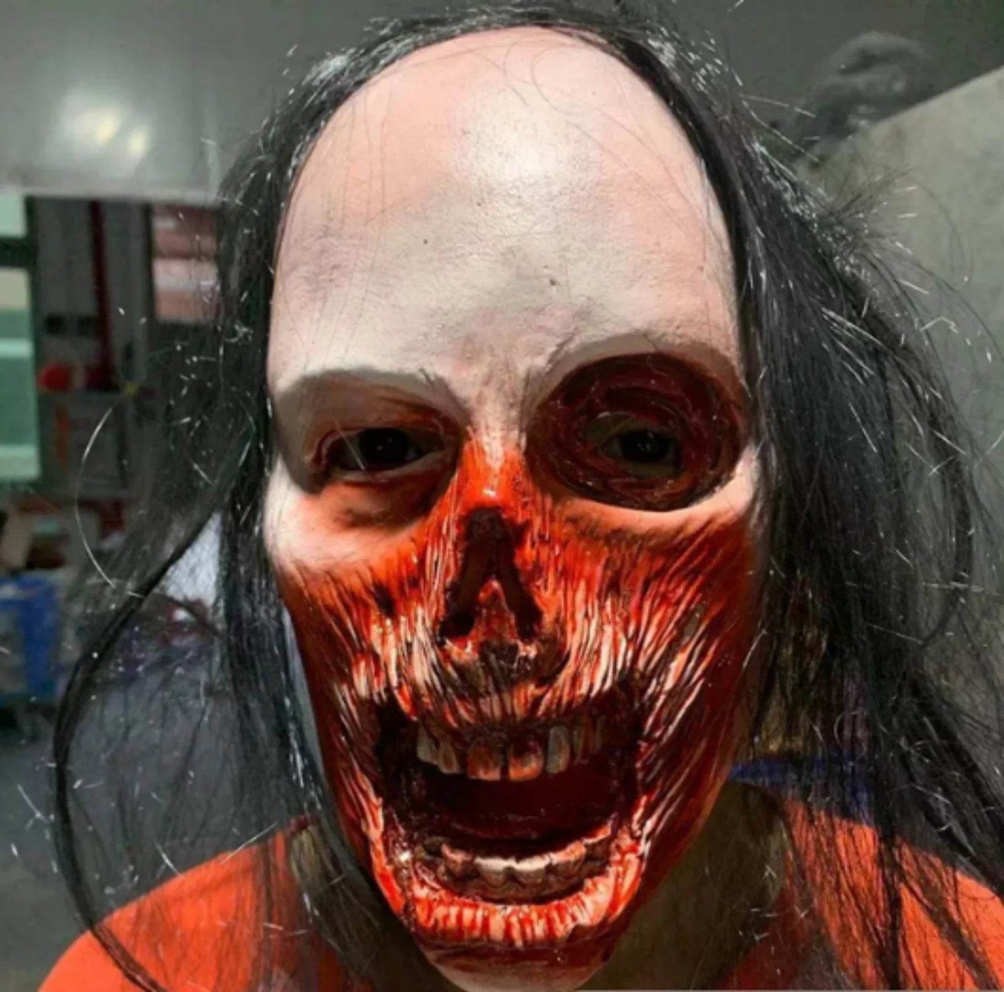Terrifying Halloween Mask Latex Zombie Full Head For Adults - ToylandEU