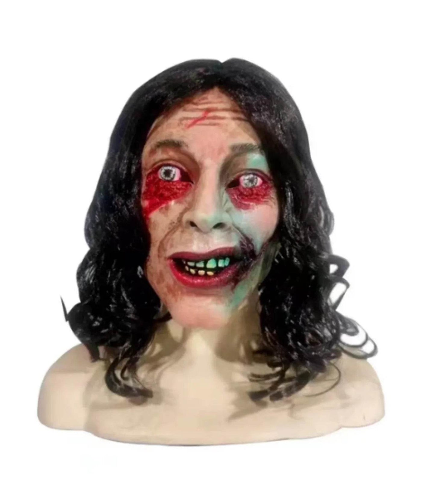 Terrifying Halloween Mask Latex Zombie Full Head For Adults - ToylandEU