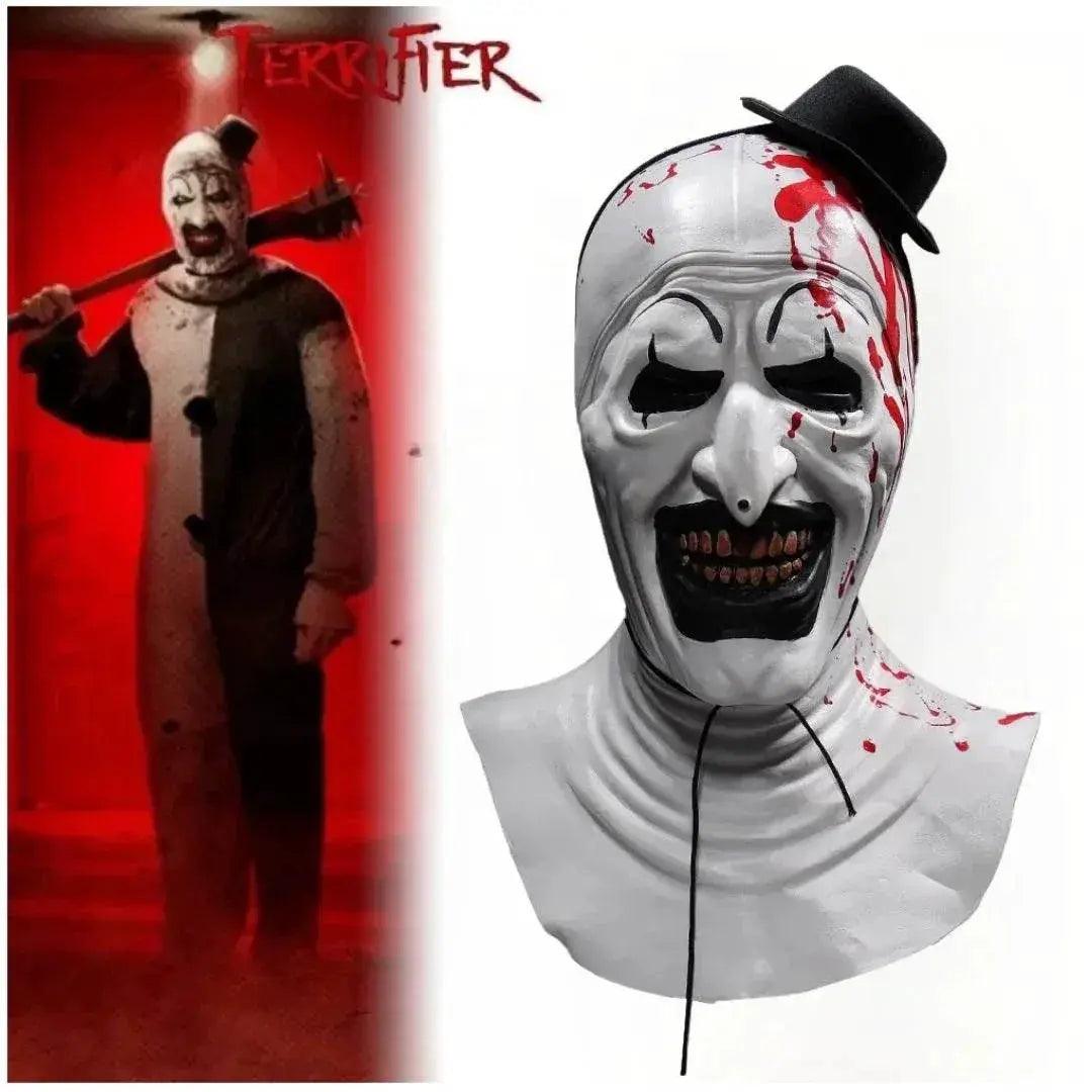  Terrifying Horror Clown Mask Latex 1 Toyland EU -  ToylandEU™