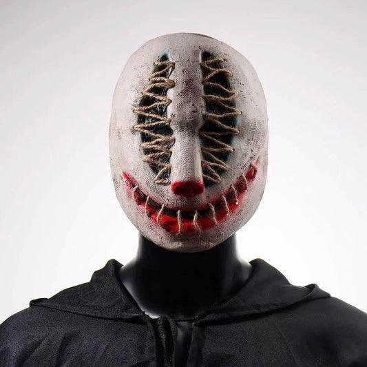  Terrifying Joker Skull Half Face Latex Mask Toyland EU -  ToylandEU™