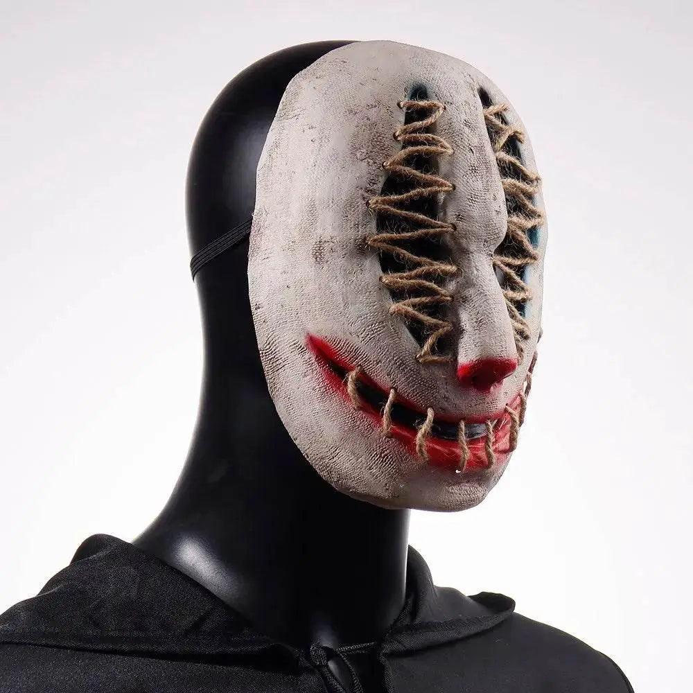  Terrifying Joker Skull Half Face Latex Mask Toyland EU -  ToylandEU™