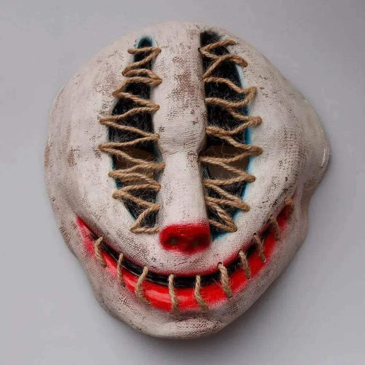  Terrifying Joker Skull Half Face Latex Mask Toyland EU -  ToylandEU™