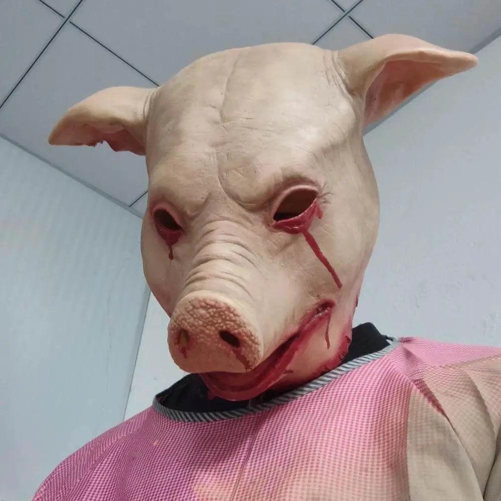  Terrifying Latex Pig Mask For Adults Toyland EU -  ToylandEU™