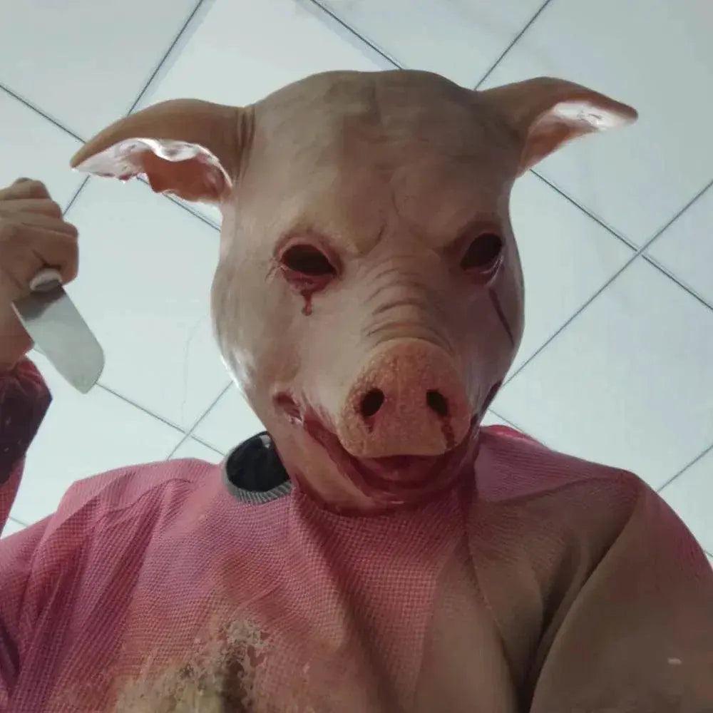  Terrifying Latex Pig Mask For Adults Toyland EU -  ToylandEU™