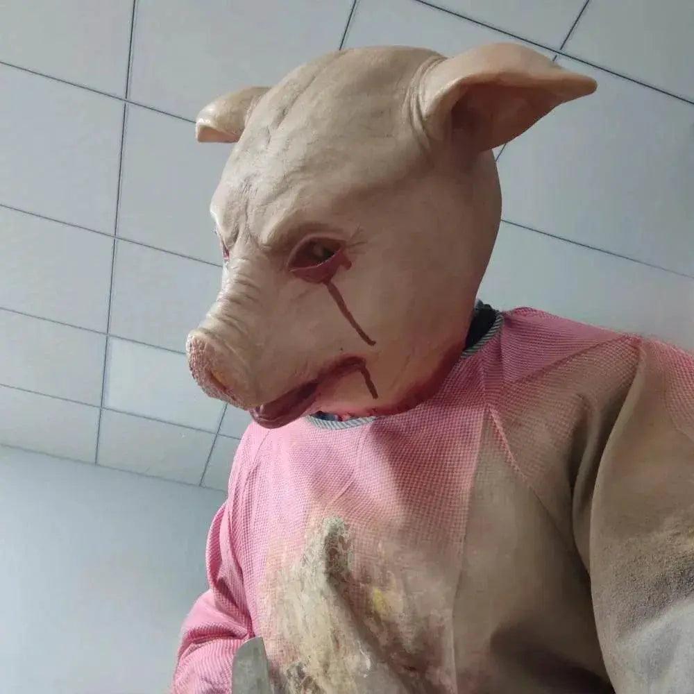  Terrifying Latex Pig Mask For Adults Toyland EU -  ToylandEU™