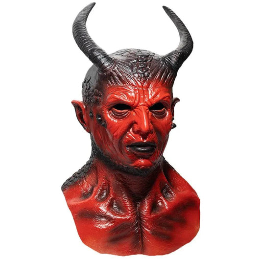 Terrifying Mask Horned Demon For Cosplay And Halloween - ToylandEU