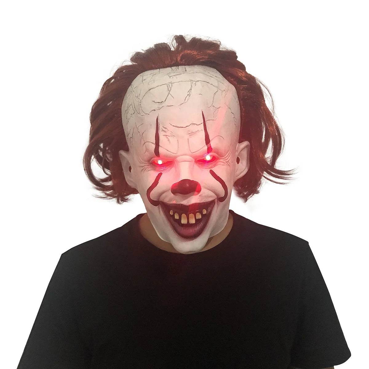 Terrifying Mask Pennywise Latex For Halloween Party - ToylandEU