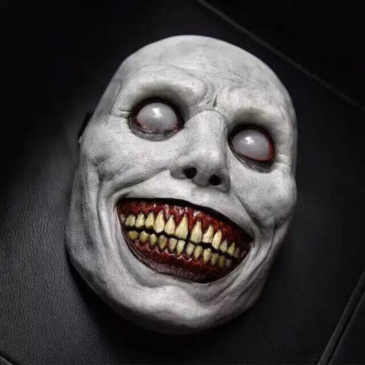 Terrifying Mask White Eyes Halloween Cosplay For Adults - ToylandEU
