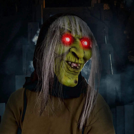  Terrifying Old Witch Full Head Latex Mask Toyland EU -  ToylandEU™