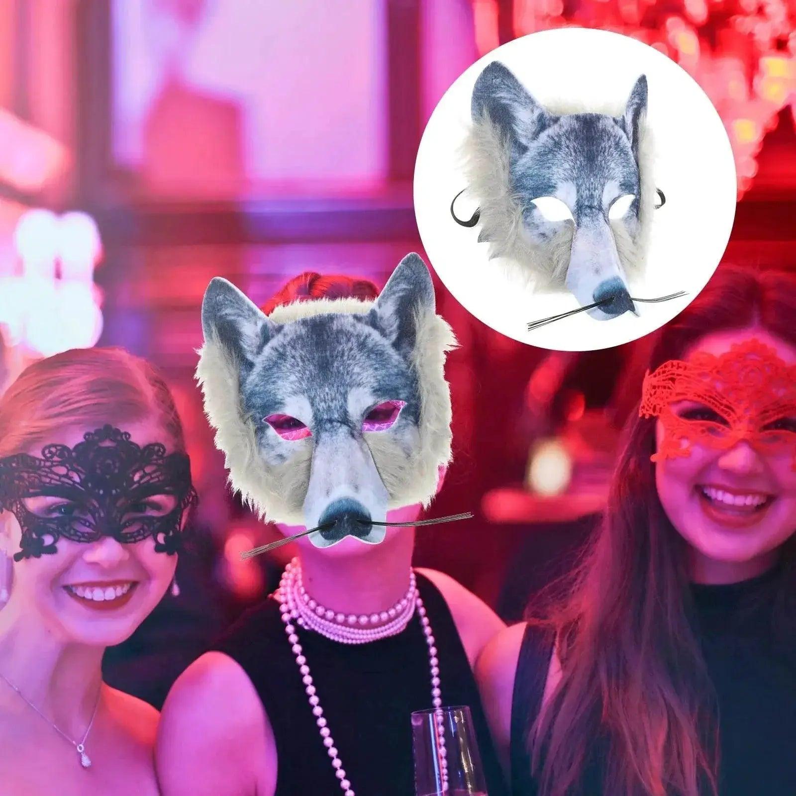  Terrifying PVC Wolf Mask For Halloween Toyland EU -  ToylandEU™
