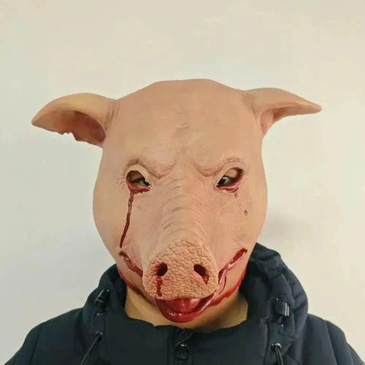  Terrifying Pig Head Mask 22x34x28cm Latex Toyland EU -  ToylandEU™