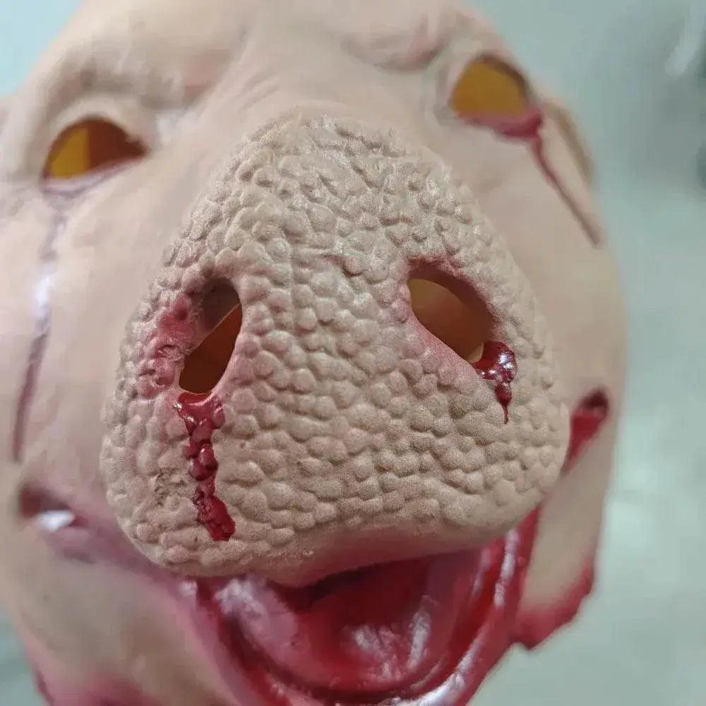  Terrifying Pig Head Mask 22x34x28cm Latex Toyland EU -  ToylandEU™