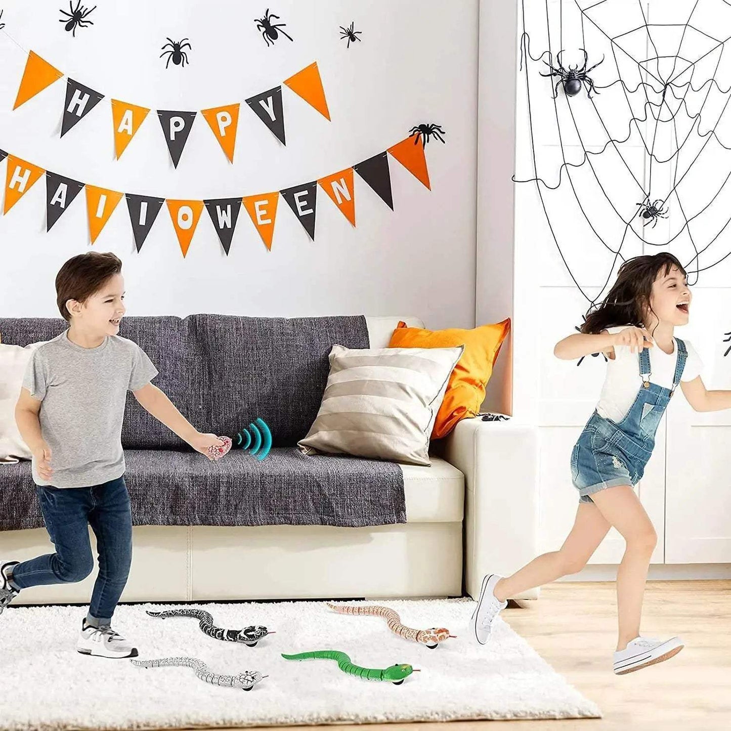  Terrifying Realistic RC Snake Toy for Halloween Fun -  ToylandEU™