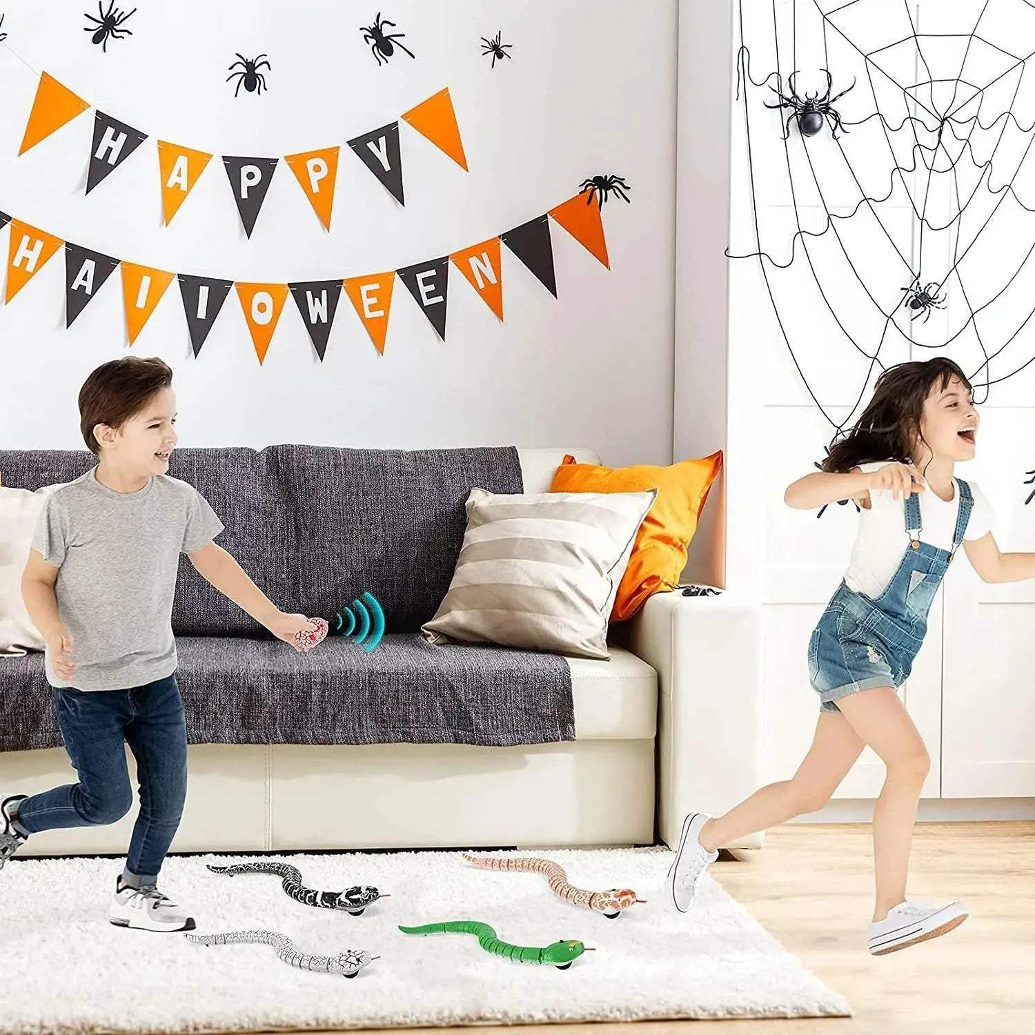 Terrifying Realistic RC Snake Toy for Halloween Fun -  ToylandEU™