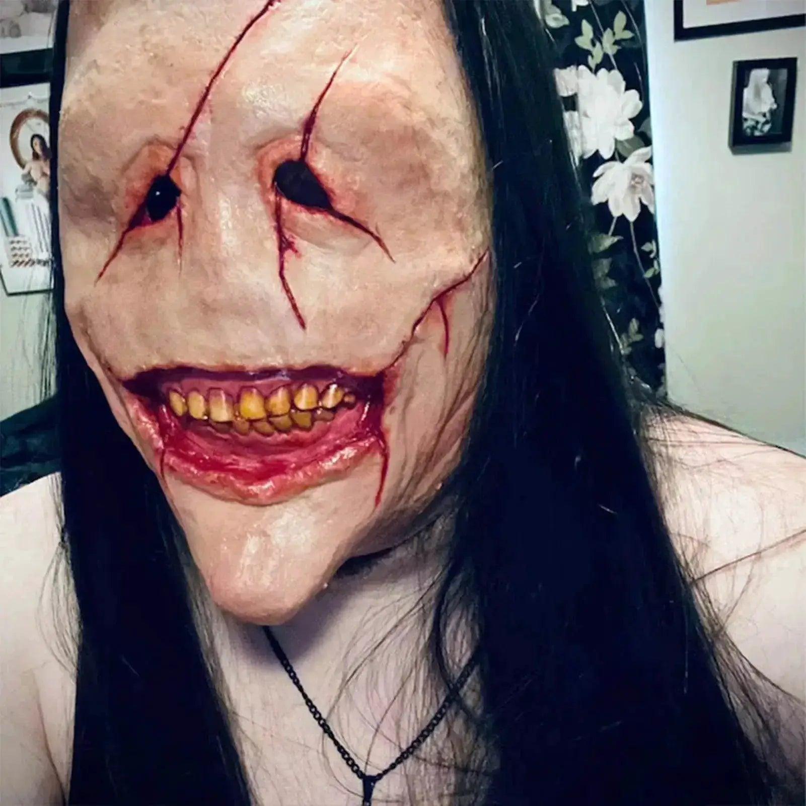  Terrifying Silicone Demon Mask Full Face Toyland EU -  ToylandEU™