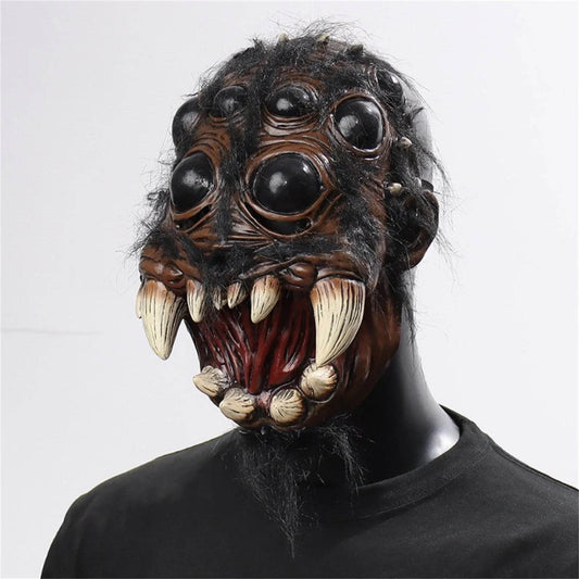 Terrifying Spider Latex Mask Full Head Halloween Cosplay - ToylandEU