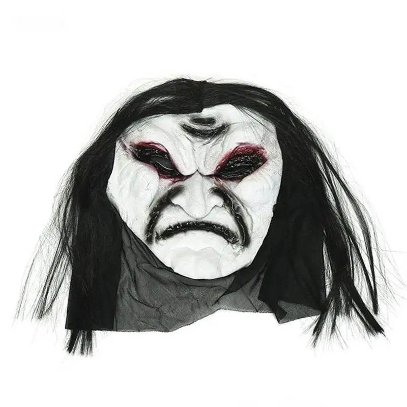 Terrifying Witch Mask With Hair Adult Halloween Costume - ToylandEU