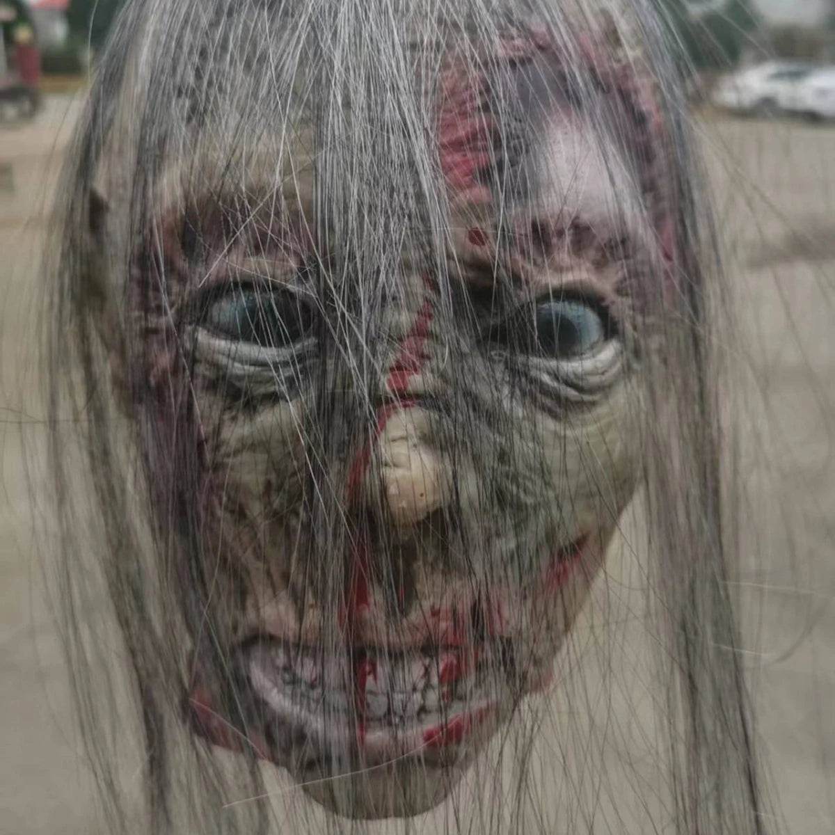 Terrifying Zombie Mask For Adults Realistic Soft Latex - ToylandEU