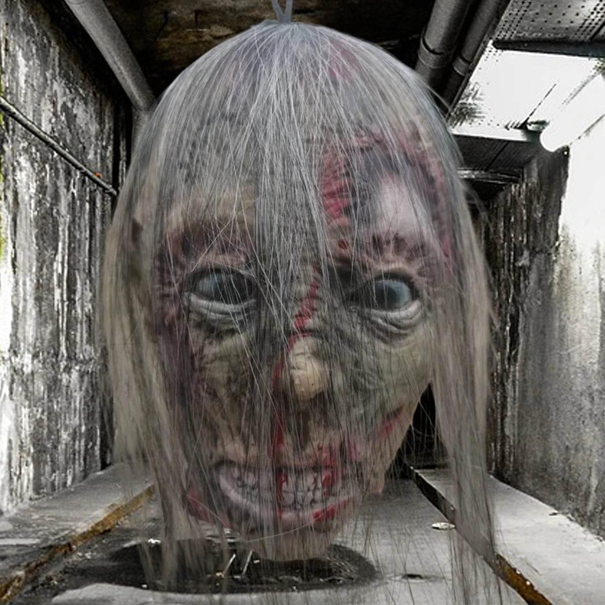 Terrifying Zombie Mask For Adults Realistic Soft Latex - ToylandEU