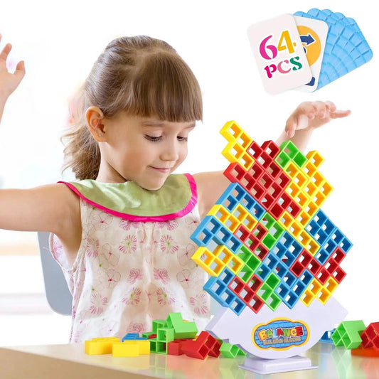 Tetra Tower Stacking Game Family Fun Balance -  ToylandEU™