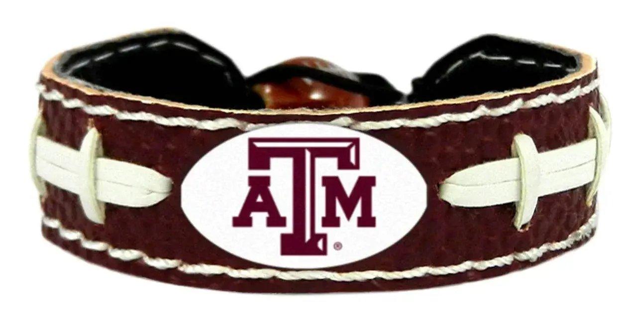  Texas A And M Aggies Leather Bracelet Color Football -  ToylandEU™