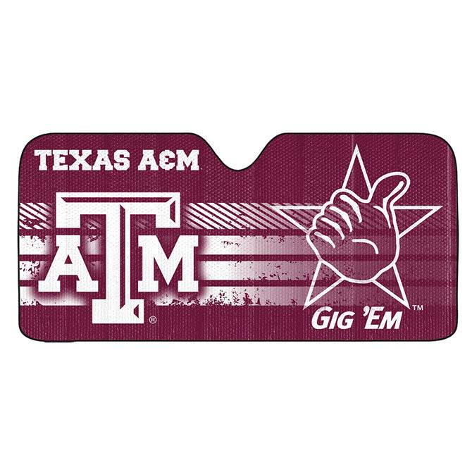 Texas A M Aggies Auto Sun Shade 59x27 Reflective UV Block - ToylandEU