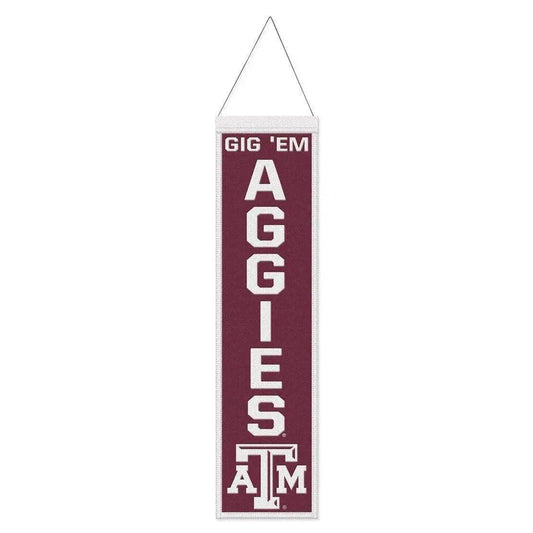  Texas A M Aggies Banner Wool 8x32 Heritage Slogan Design -  ToylandEU™