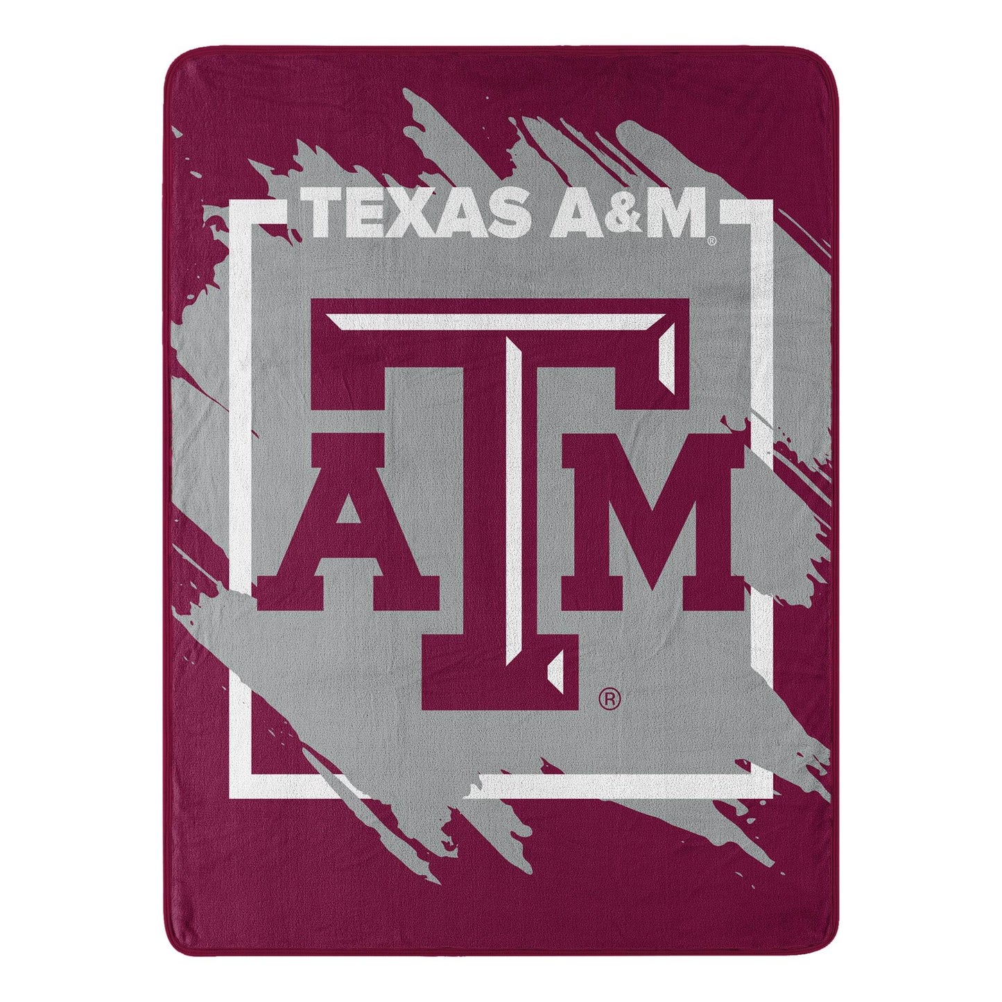 Texas A M Aggies Blanket 46x60 Raschel Soft Dimensional - ToylandEU