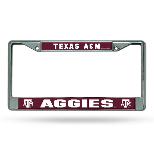  Texas A M Aggies Chrome License Plate Frame Printed Insert -  ToylandEU™