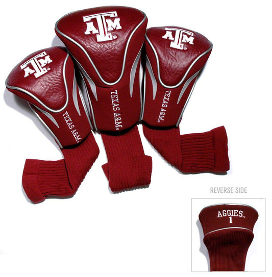 Texas A M Aggies Golf Headcovers Set Contour Style 3 Piece - ToylandEU