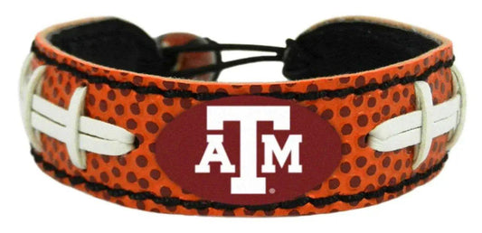  Texas A M Aggies Leather Bracelet Classic Football Gift -  ToylandEU™