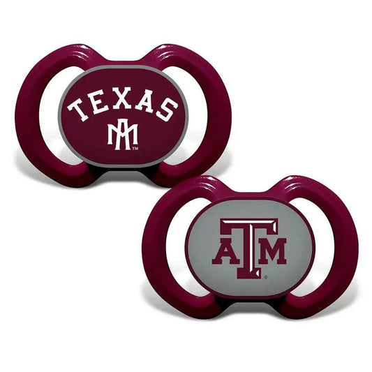  Texas A M Aggies Pacifier 2 Pack Officially Licensed -  ToylandEU™