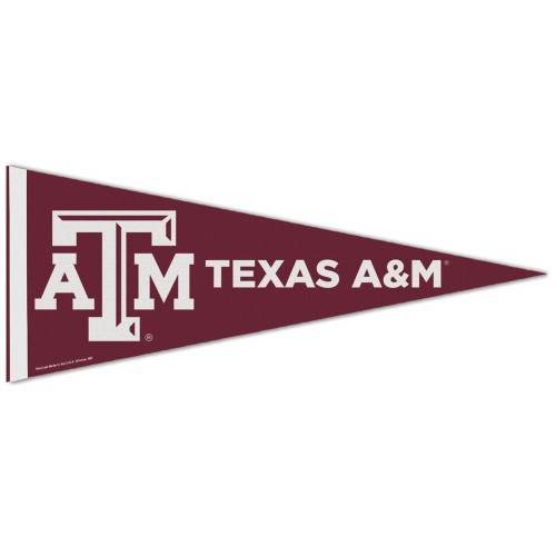Texas A M Aggies Premium Soft Felt Pennant 12x30 Wincraft - ToylandEU