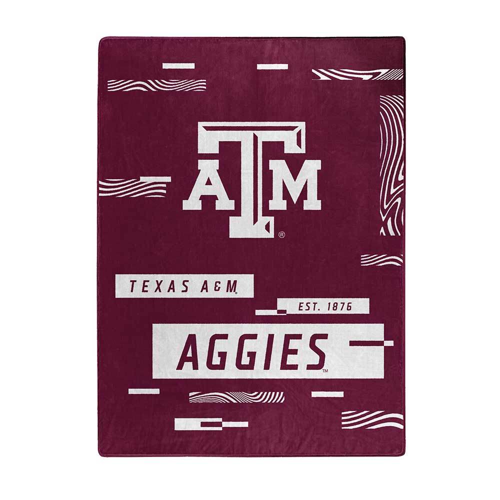 Texas A M Aggies Raschel Blanket 60x80 Digitize Design - ToylandEU