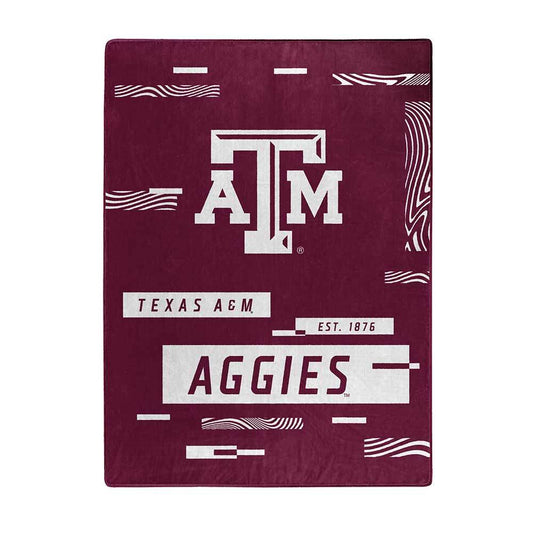 Texas A M Aggies Raschel Blanket 60x80 Digitize Design - ToylandEU