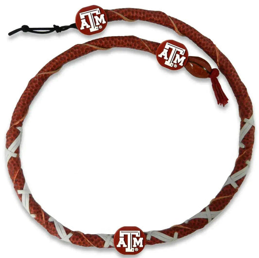  Texas A M Aggies Spiral Football Necklace With Team Beads -  ToylandEU™