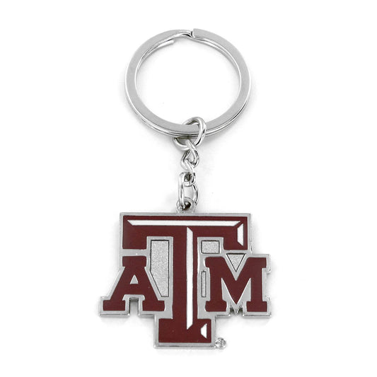Texas A M Aggies Team Logo Keychain Durable Split Ring - ToylandEU