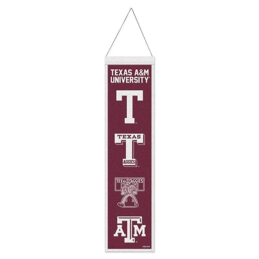  Texas AM Aggies Banner Wool 8x32 Heritage Evolution Design -  ToylandEU™