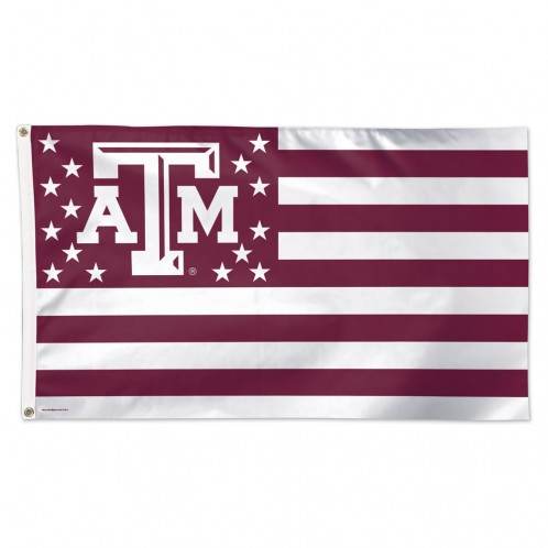 Texas AM Aggies Flag 3x5 Deluxe Stars and Stripes Design - ToylandEU