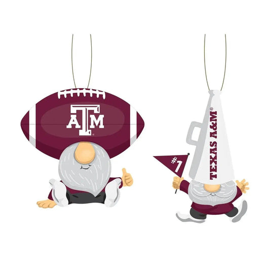  Texas AM Aggies Ornament Gnome Fans Set of 2 Cheer Gear -  ToylandEU™