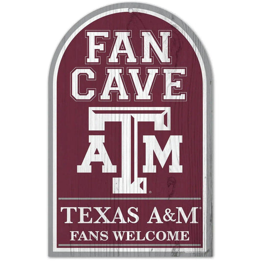  Texas AM Aggies Sign 11x17 Wood Arched Fan Cave Decor -  ToylandEU™