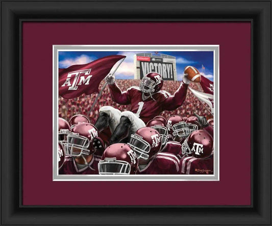  Texas Aggies Celebration Print 15x18 Inches Wall Art -  ToylandEU™